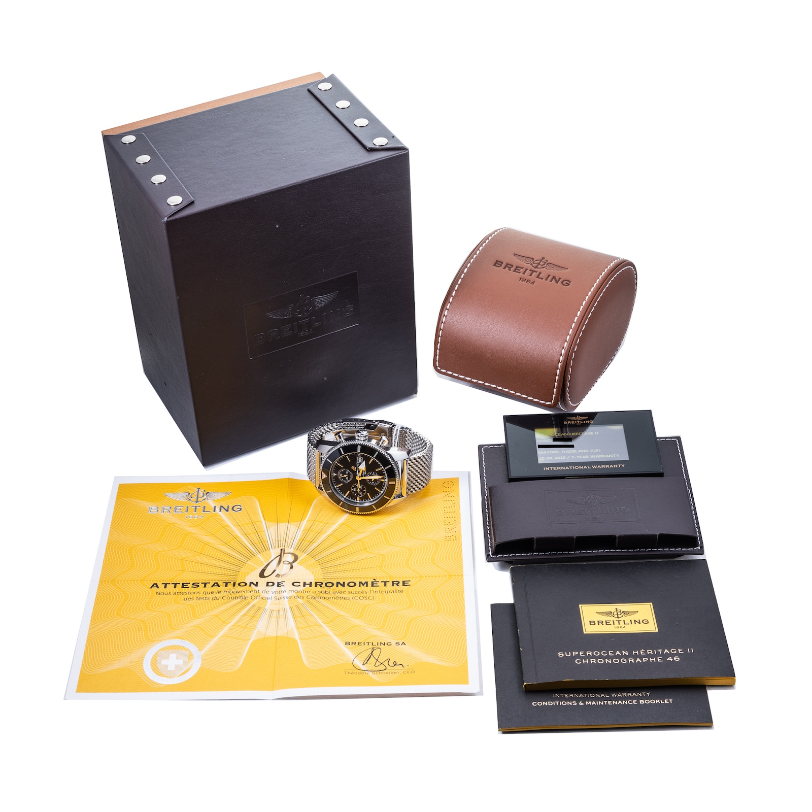 Pre-Owned Breitling by Analog Shift Superocean Heritage