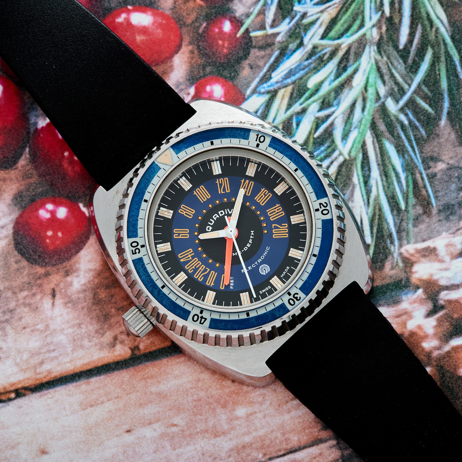 Pre-Owned Aquadive Time-Depth Electronic