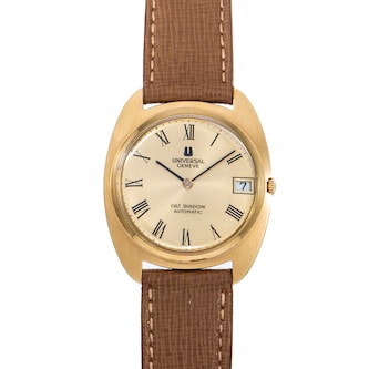 Pre-Owned Universal Geneve Gilt Shadow