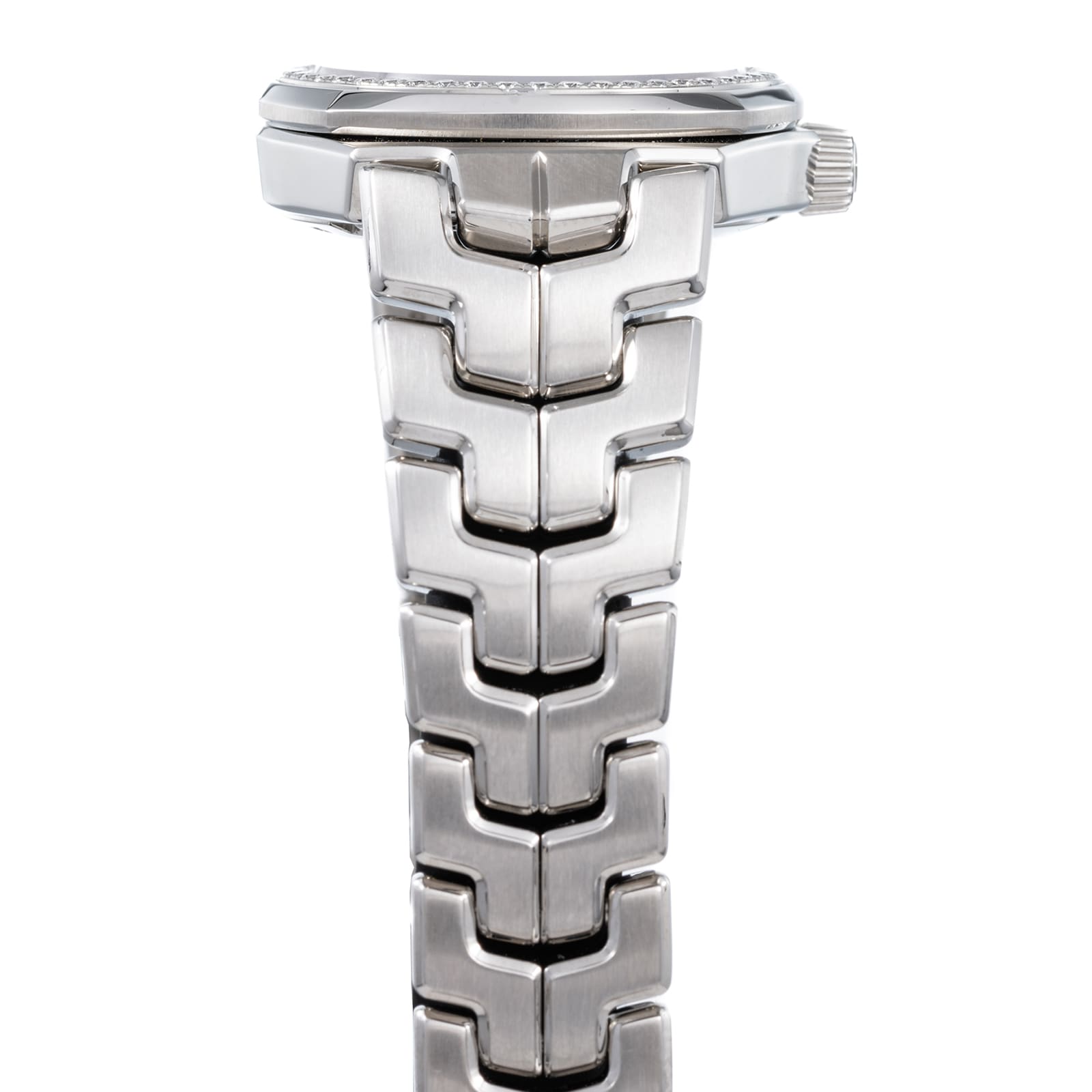 Pre-Owned TAG Heuer by Analog Shift Ladies Link 'Mother Of Pearl' Diamonds