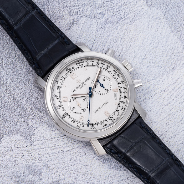 Pre-Owned Vacheron Constantin by Analog Shift Malte Chronographe Platine