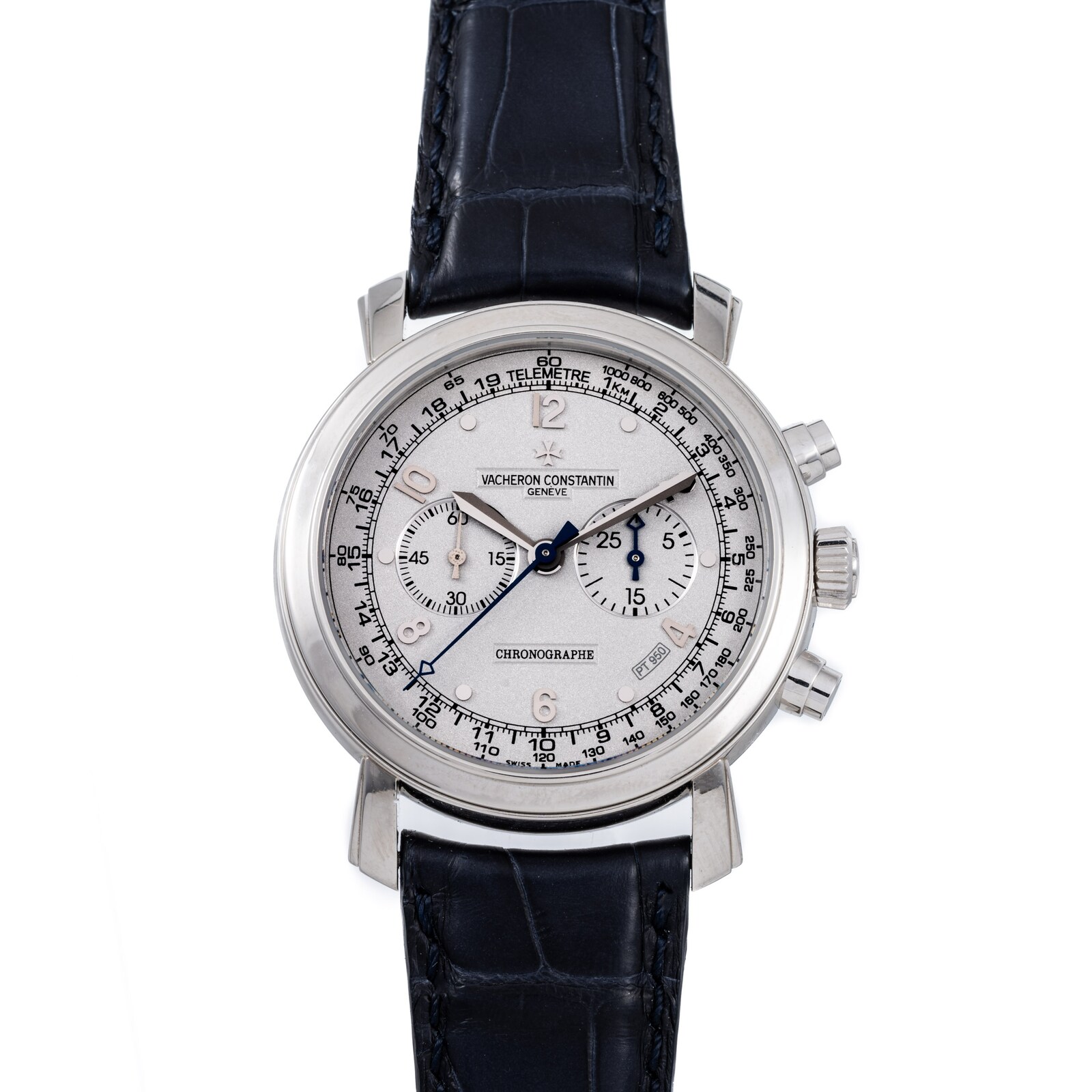 Pre-Owned Vacheron Constantin by Analog Shift Malte Chronographe Platine