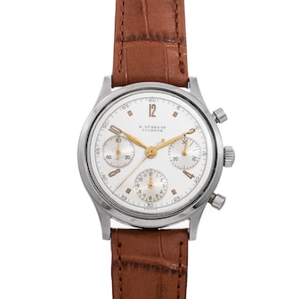 Pre-Owned Gubelin 'Oversize' Waterproof Chronograph