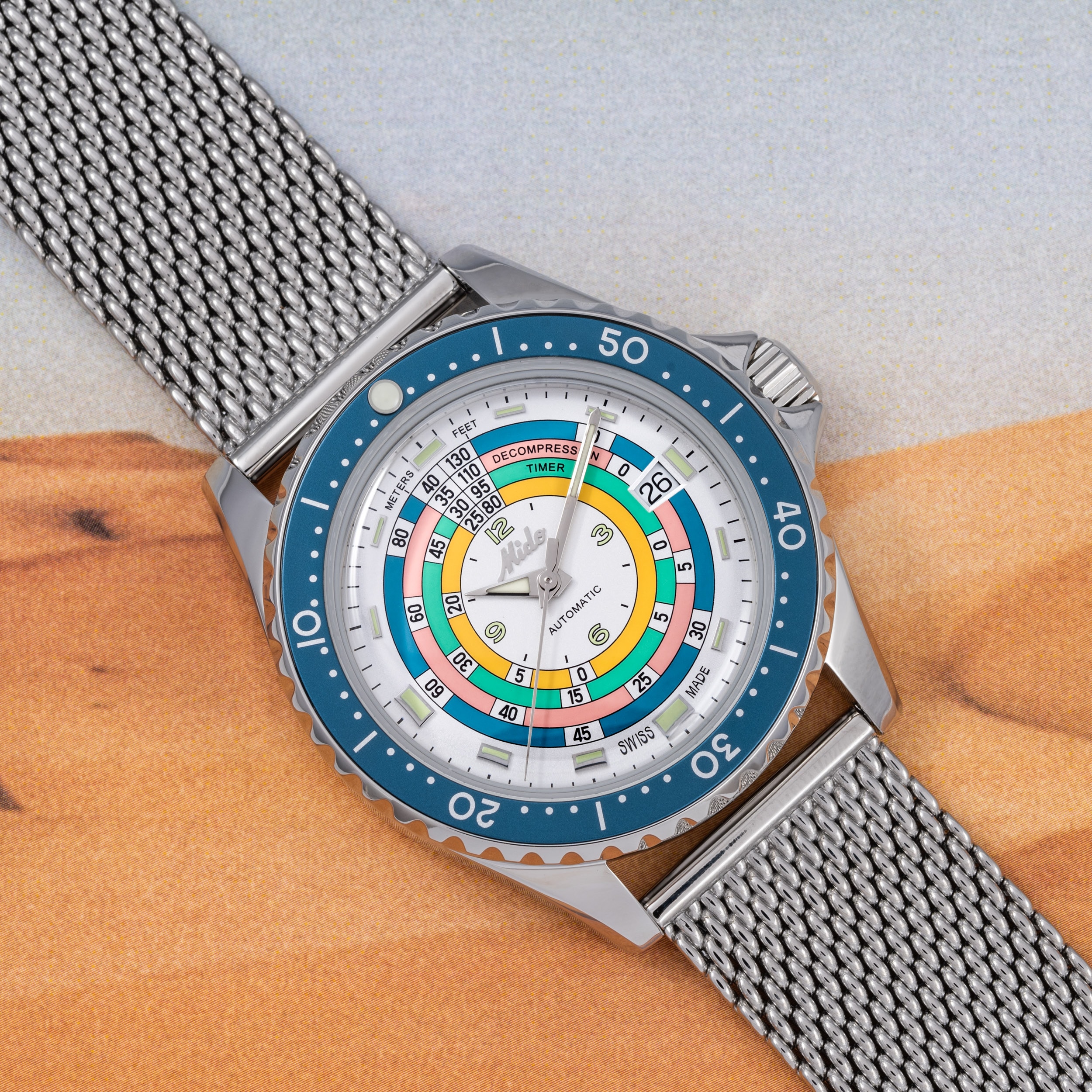 Mido ocean star online rainbow diver