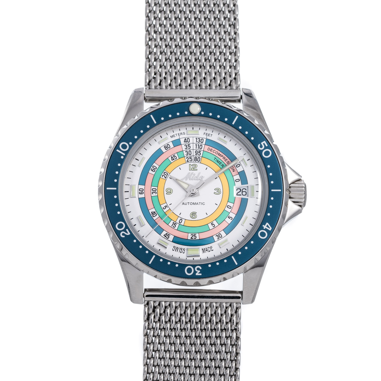 Pre-Owned Mido by Analog Shift Pre- Owned Mido Ocean Star Decompression Timer 1960