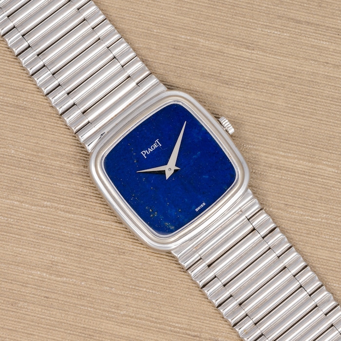 Pre-Owned Piaget White Gold 'Lapis' Dress Watch