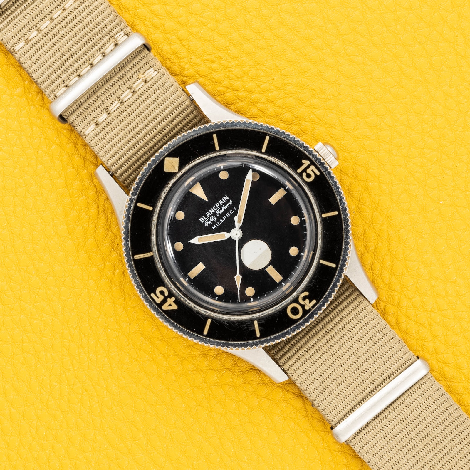Pre-Owned Blancpain Fifty Fathoms Milspec 1