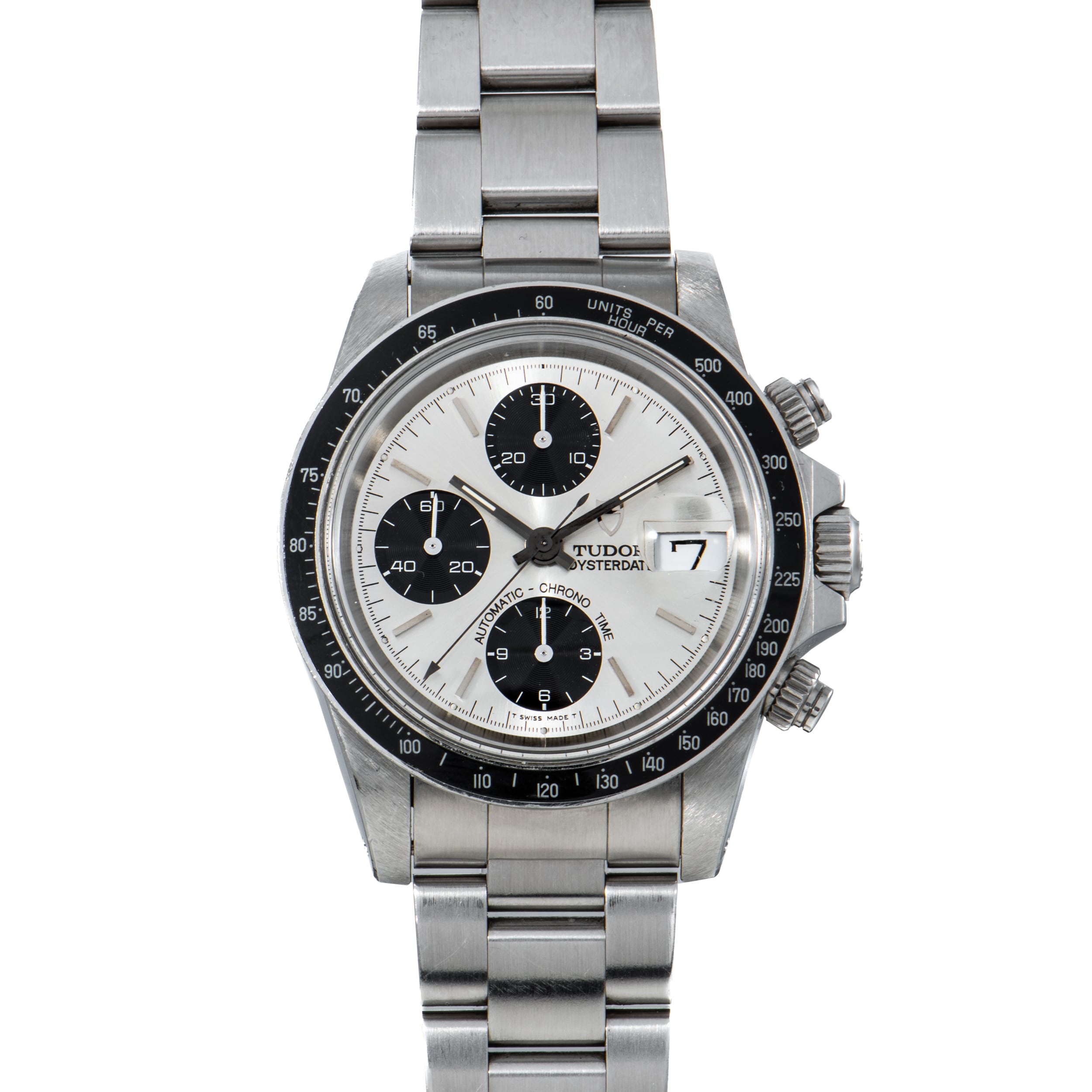 Pre Owned Tudor Oysterdate Chronograph Big Block 40990267