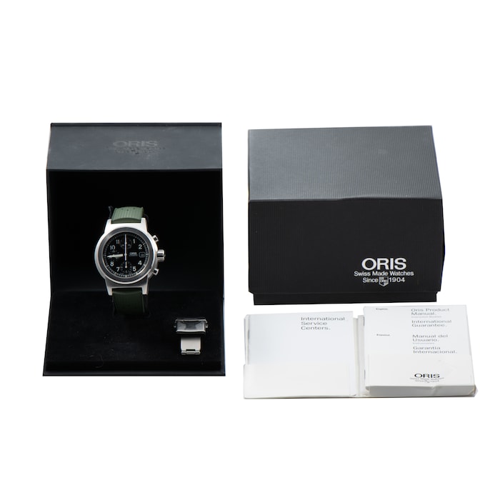 Pre-Owned Oris by Analog Shift Pre-Owned Oris BC3 Chronograph