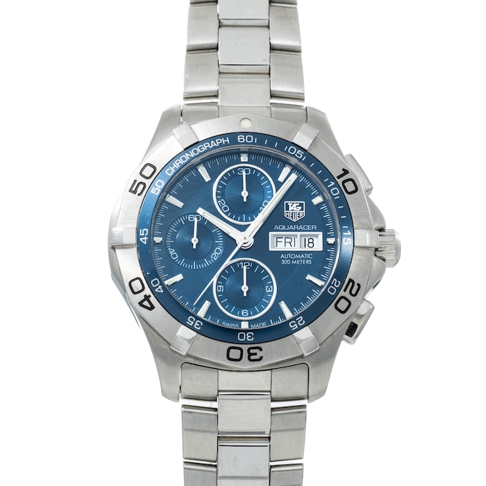 Pre-Owned TAG Heuer by Analog Shift Aquaracer Chronograph