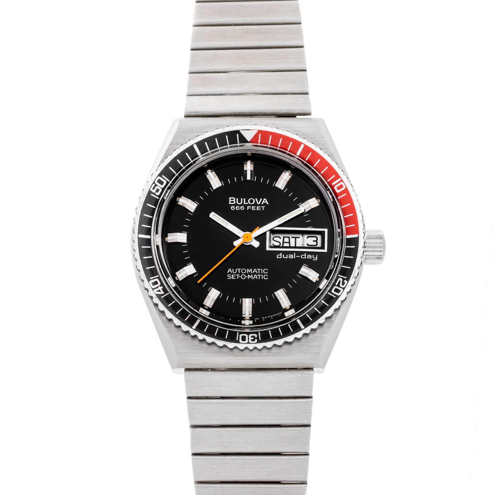 Pre-Owned Bulova by Analog Shift Bulova 'Devil Diver' Day-Date