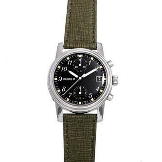 Pre-Owned Kobold by Analog Shift Kobold Professional B Pilot's Watch