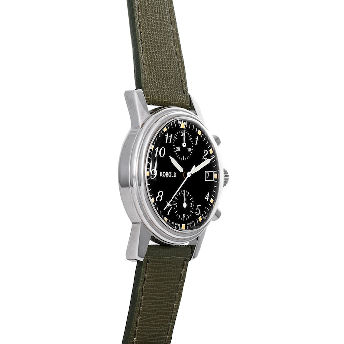 Pre-Owned Kobold by Analog Shift Kobold Professional B Pilot's Watch