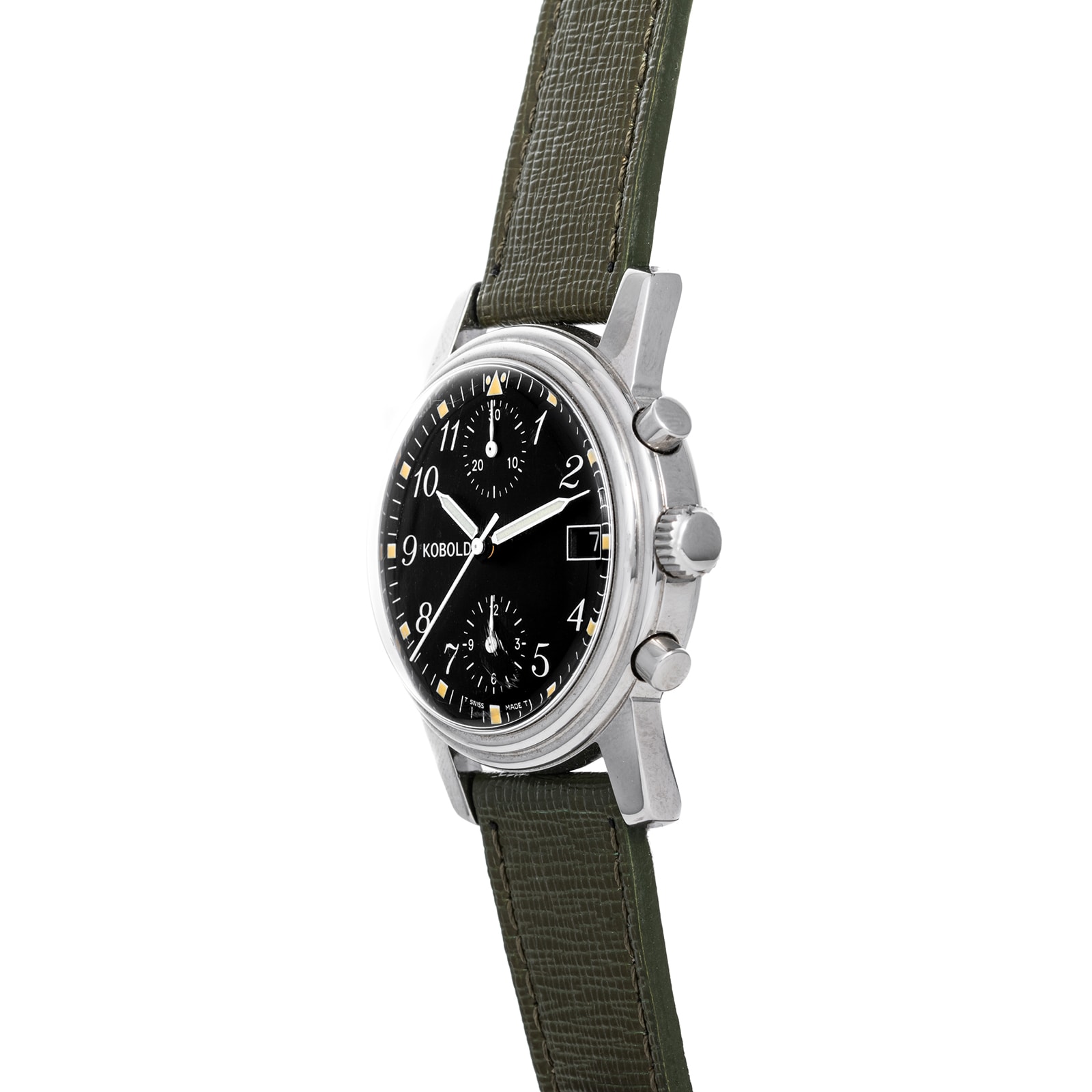 Pre-Owned Kobold by Analog Shift Kobold Professional B Pilot's Watch
