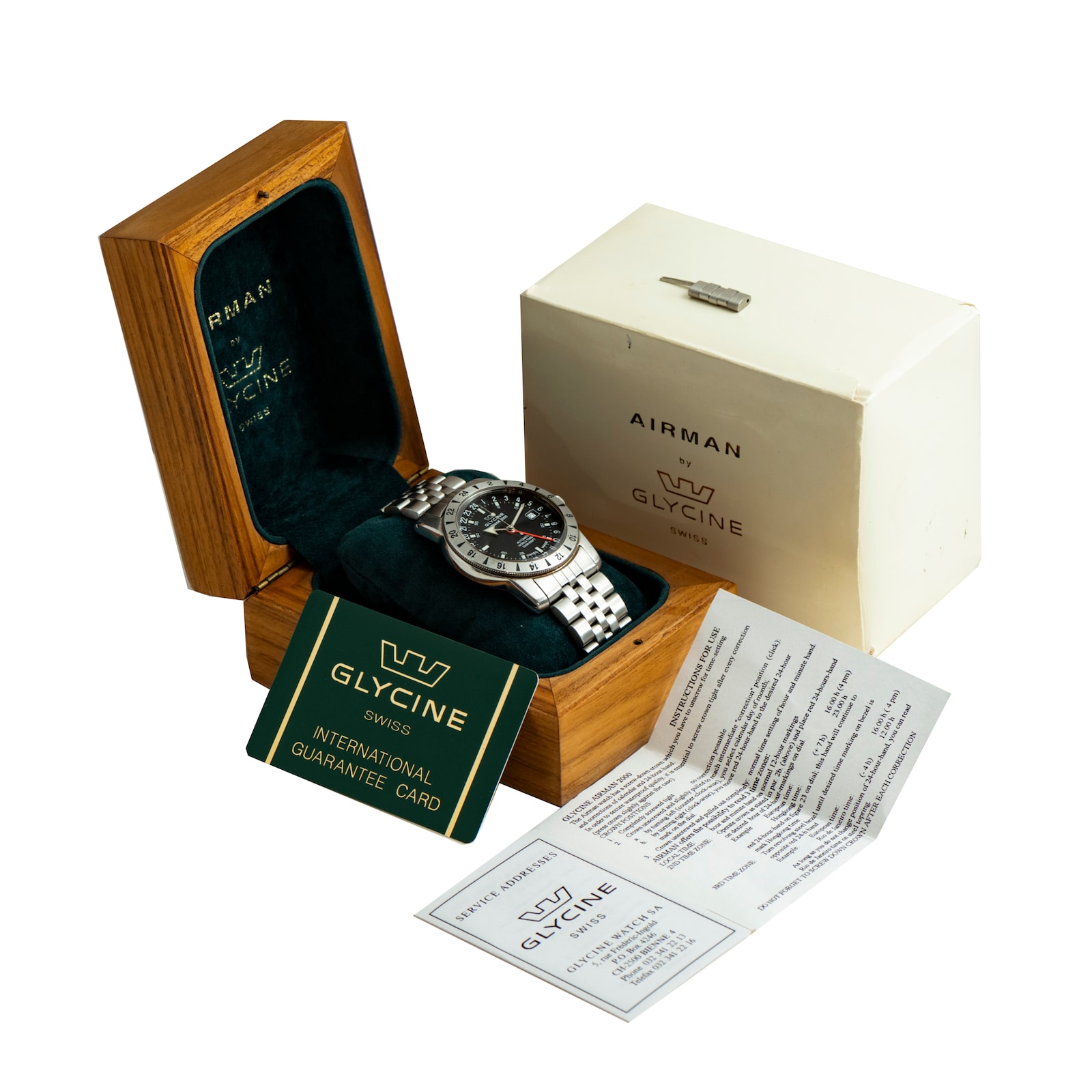 Pre-Owned Glycine Airman 2000