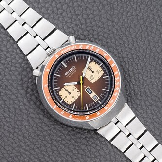 Pre-Owned Seiko by Analog Shift Seiko Automatic Chronograph 'Bullhead'