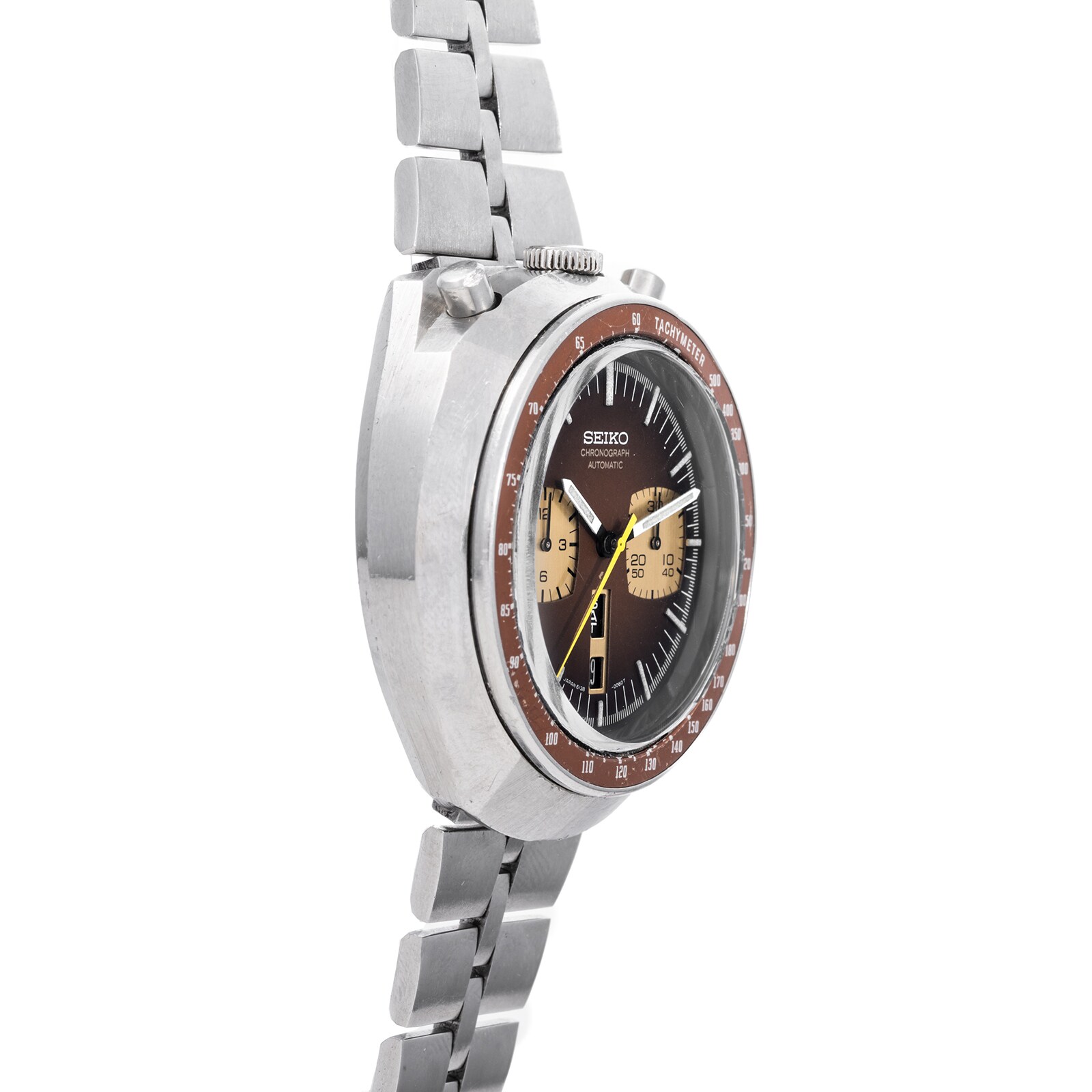 Pre-Owned Seiko by Analog Shift Seiko Automatic Chronograph 'Bullhead'