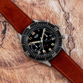 Pre-Owned Heuer by Analog Shift Heuer Bundeswehr 3H Flyback Chronograph