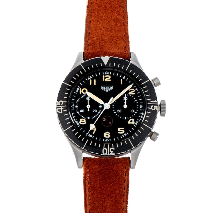 Pre-Owned Heuer by Analog Shift Pre-Owned Heuer Bundeswehr 3H Flyback Chronograph