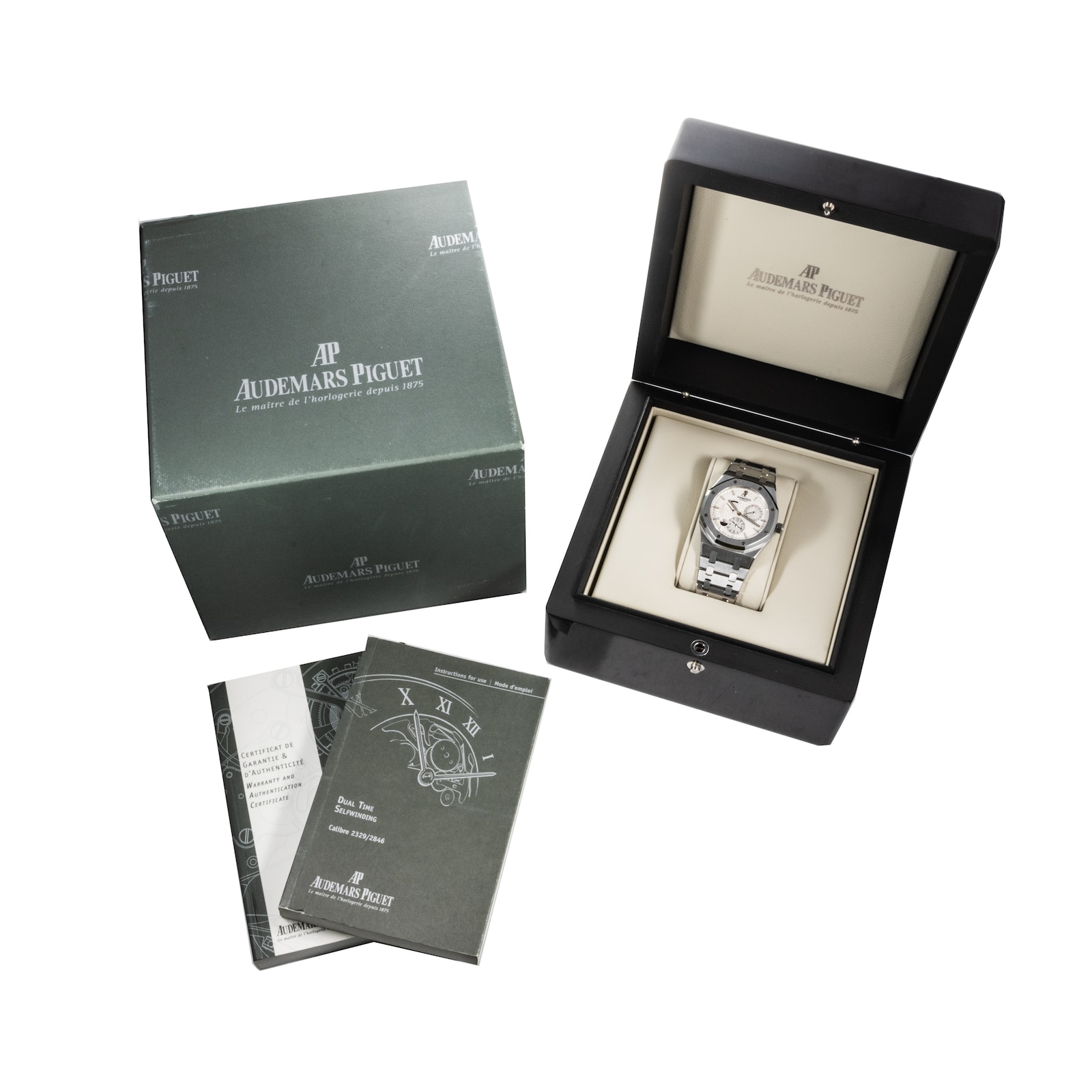 Pre-Owned Audemars Piguet Oak Dual Time