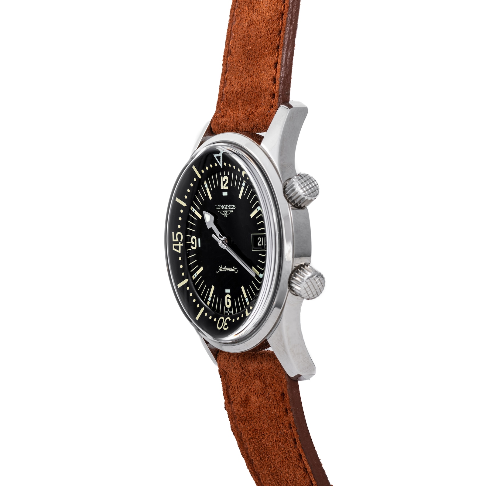 Pre-Owned Longines by Analog Shift Legend Diver Date