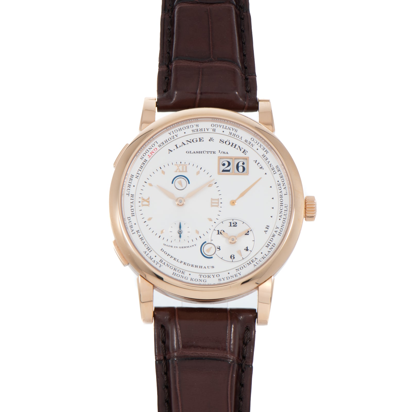 Pre-Owned A. Lange & Sohne Lange 1 Timezone