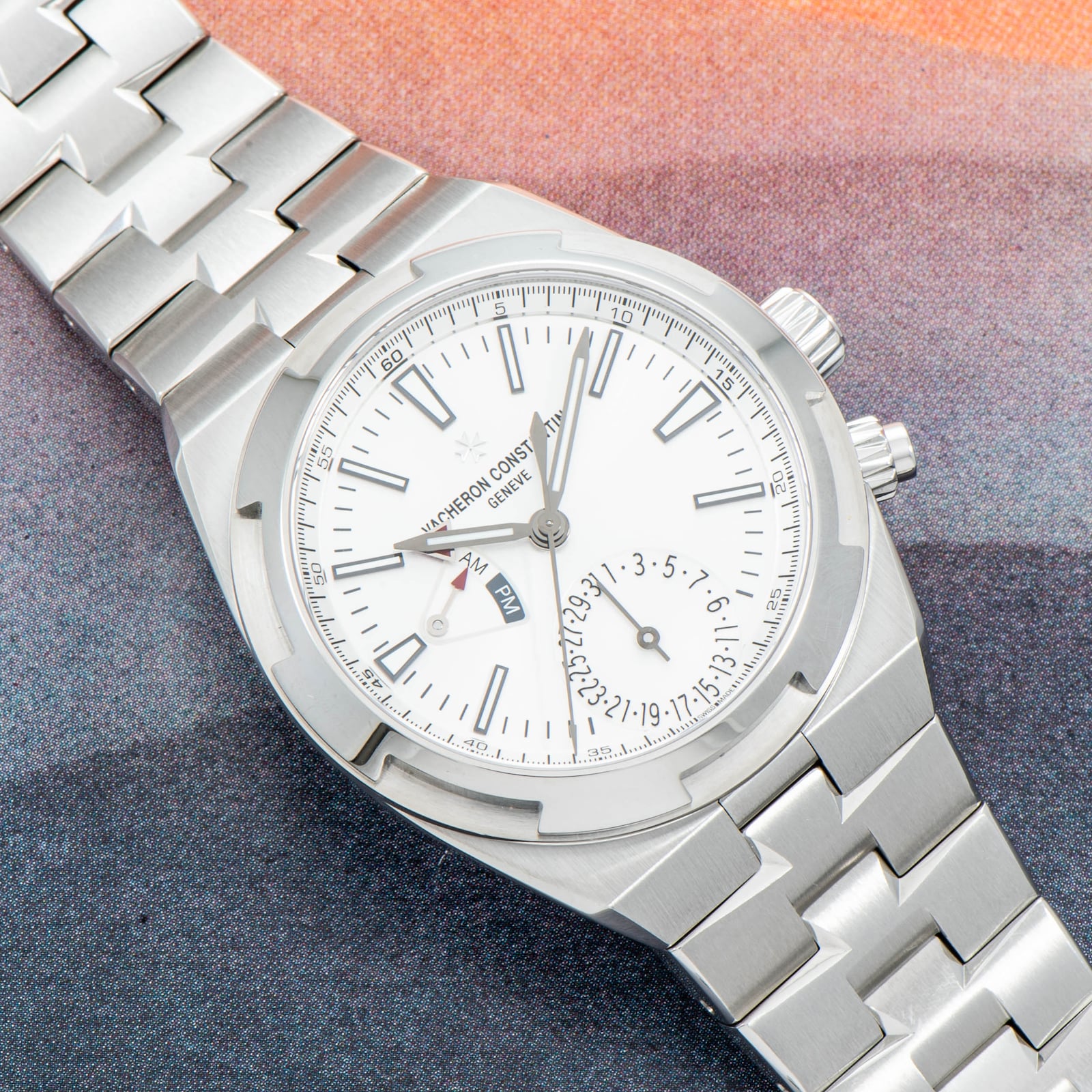 Pre-Owned Vacheron Constantin by Analog Shift Overseas Dual-Time