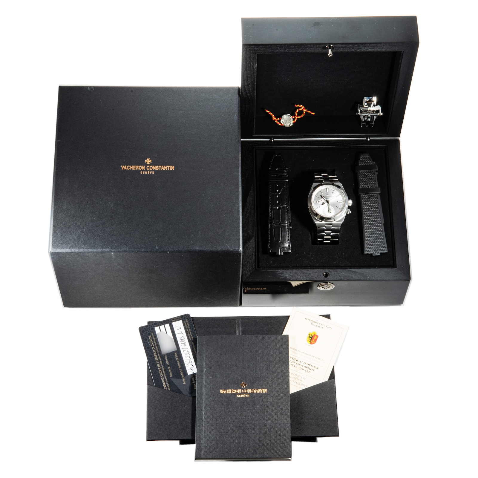 Pre-Owned Vacheron Constantin by Analog Shift Overseas Dual-Time