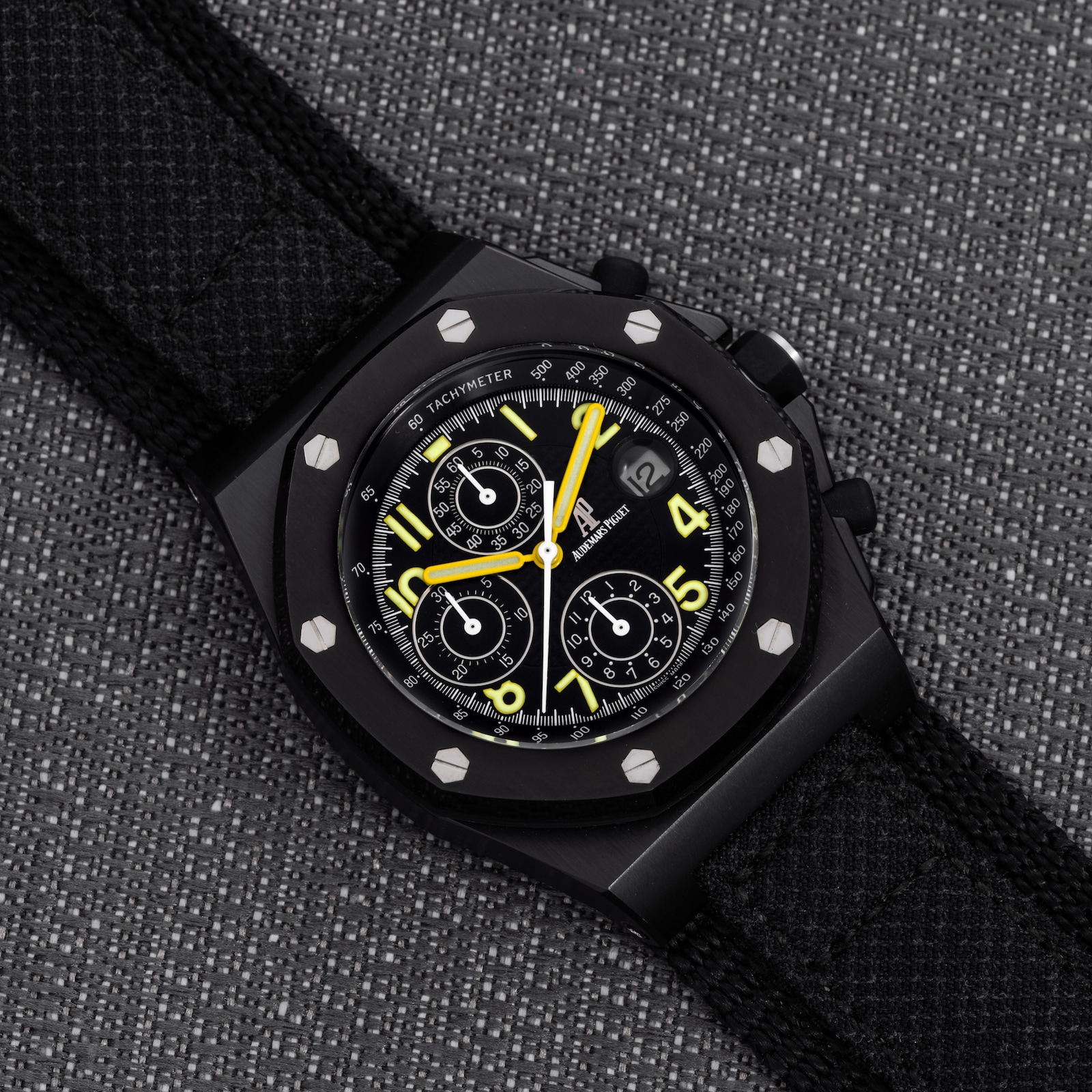 Royal Oak Offshore Certified Pre Owned Watch in Black - Audemars