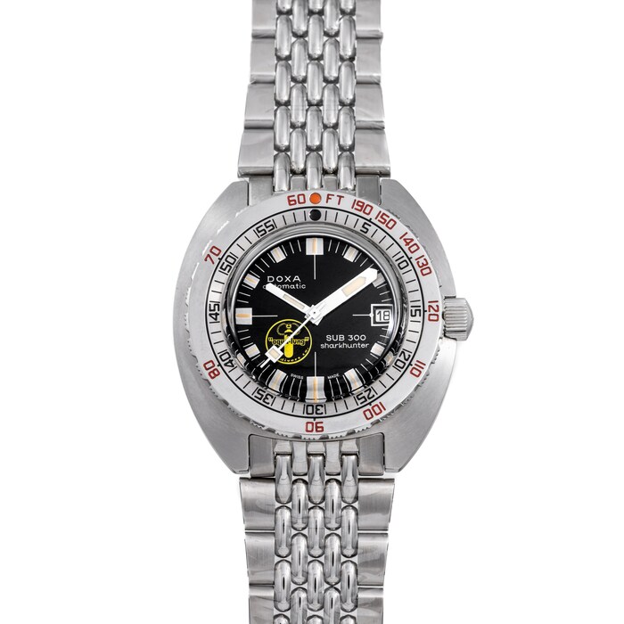 Pre-Owned DOXA Sub 300 Sharkhunter 'Blacklung' Limited Edition