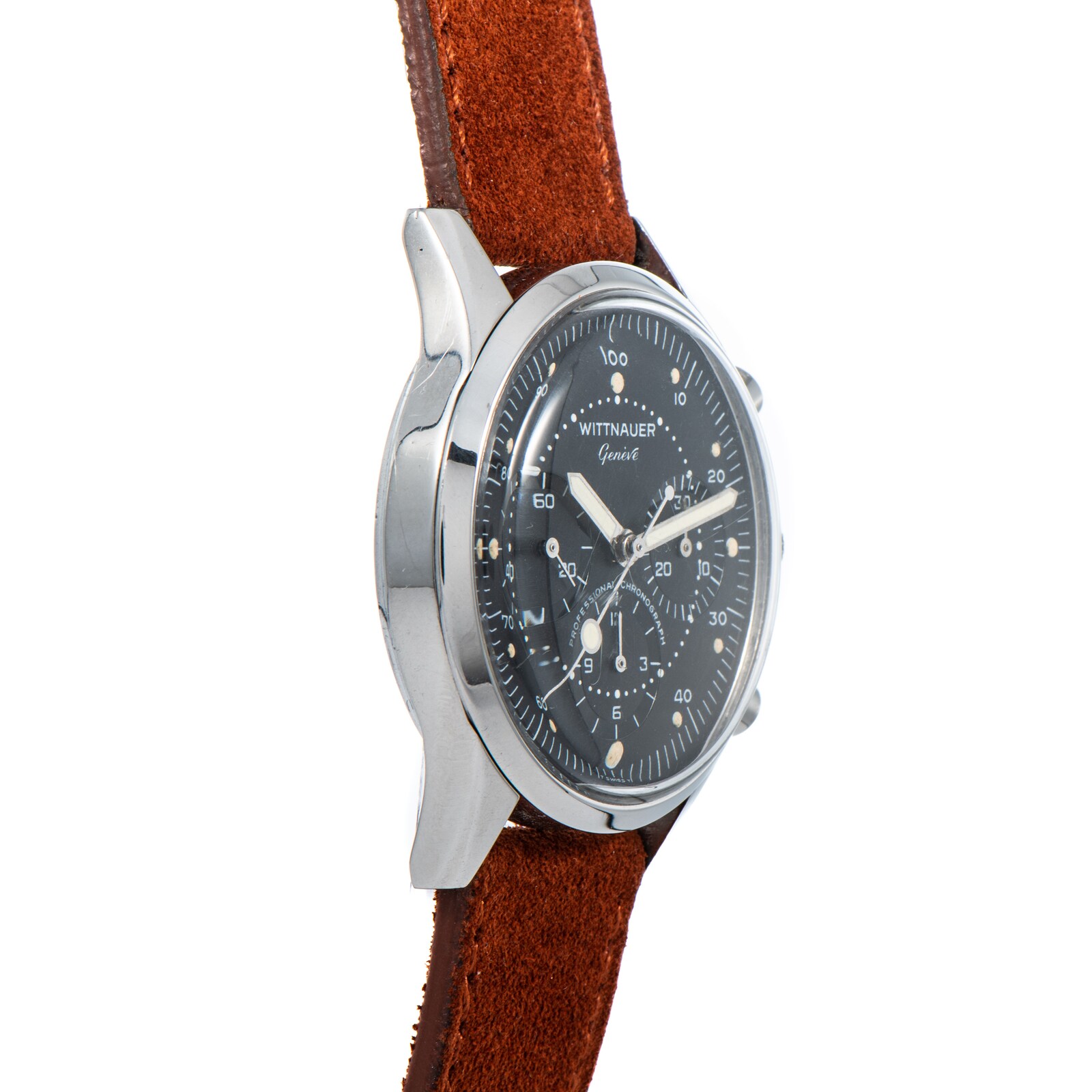 Pre-Owned Wittnauer by Analog Shift Wittnauer Professional Chronograph 242T