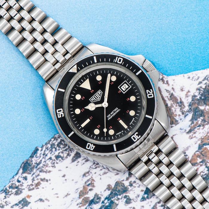 Pre-Owned Heuer by Analog Shift Heuer Professional Diver