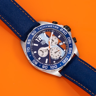 Pre-Owned TAG Heuer by Analog Shift F1 Chronograph 'Gulf' Pre-Owned TAG Heuer by Analog Shift F1 Chronograph 'Gulf'