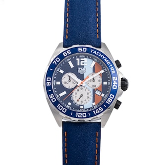 Pre-Owned TAG Heuer by Analog Shift F1 Chronograph 'Gulf' Pre-Owned TAG Heuer by Analog Shift F1 Chronograph 'Gulf'