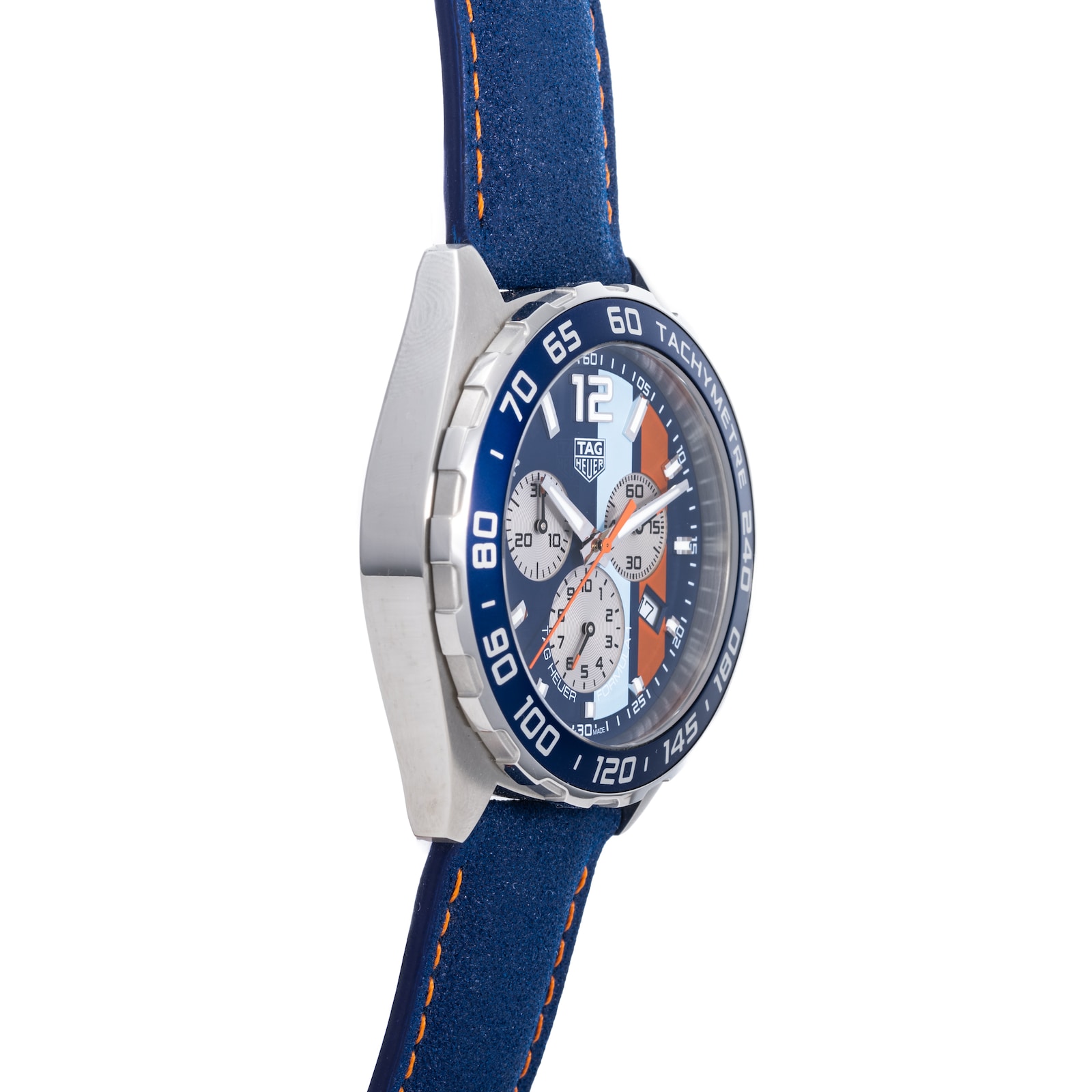 Pre-Owned TAG Heuer by Analog Shift F1 Chronograph 'Gulf'