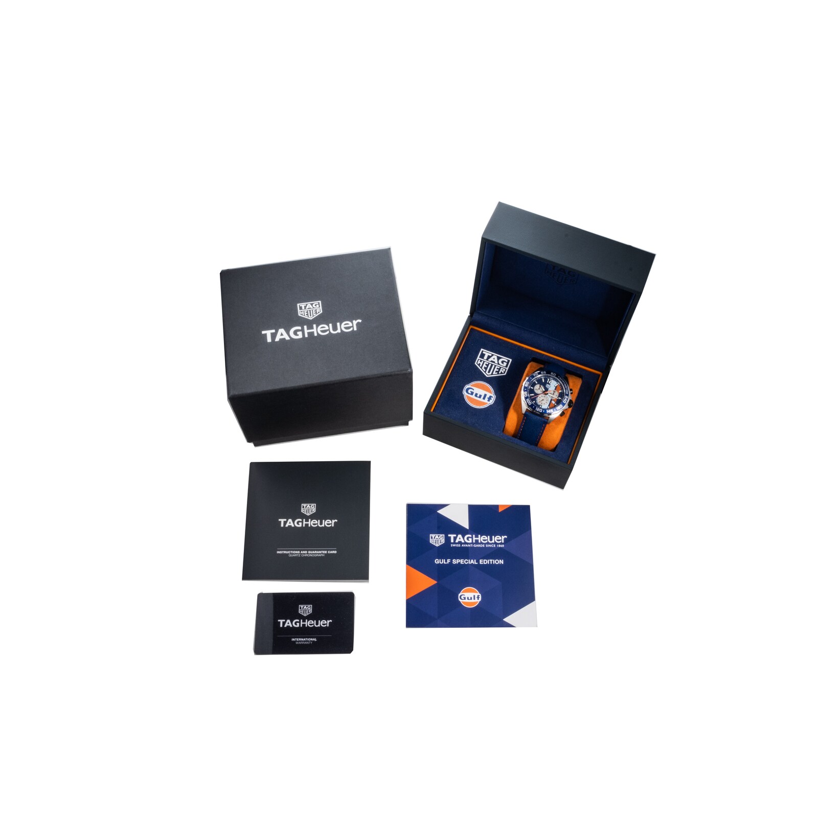 Pre-Owned TAG Heuer by Analog Shift F1 Chronograph 'Gulf'