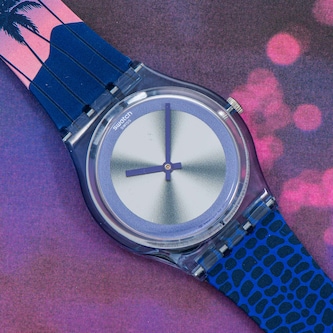 Pre-Owned Swatch License To Kill 2020 James Bond Collection Pre-Owned Swatch License To Kill 2020 James Bond Collection