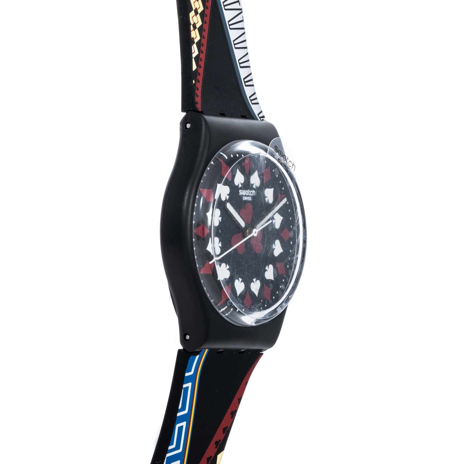 Pre-Owned Swatch Casino Royale 2020 James Bond Collection