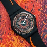 Pre-Owned Swatch The World Is Not Enough 2020 James Bond Collection