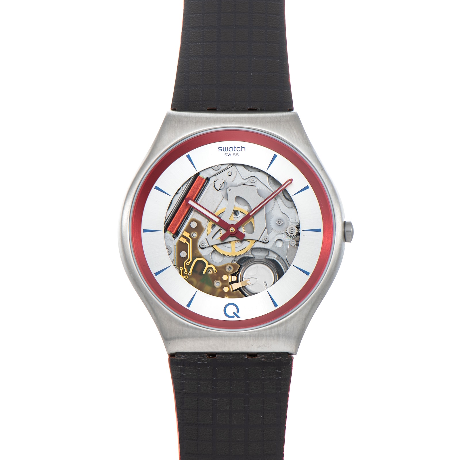 Pre-Owned Swatch No Time To Die Q 2020 James Bond Collection