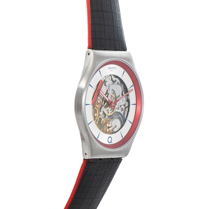 Pre-Owned Swatch No Time To Die Q 2020 James Bond Collection