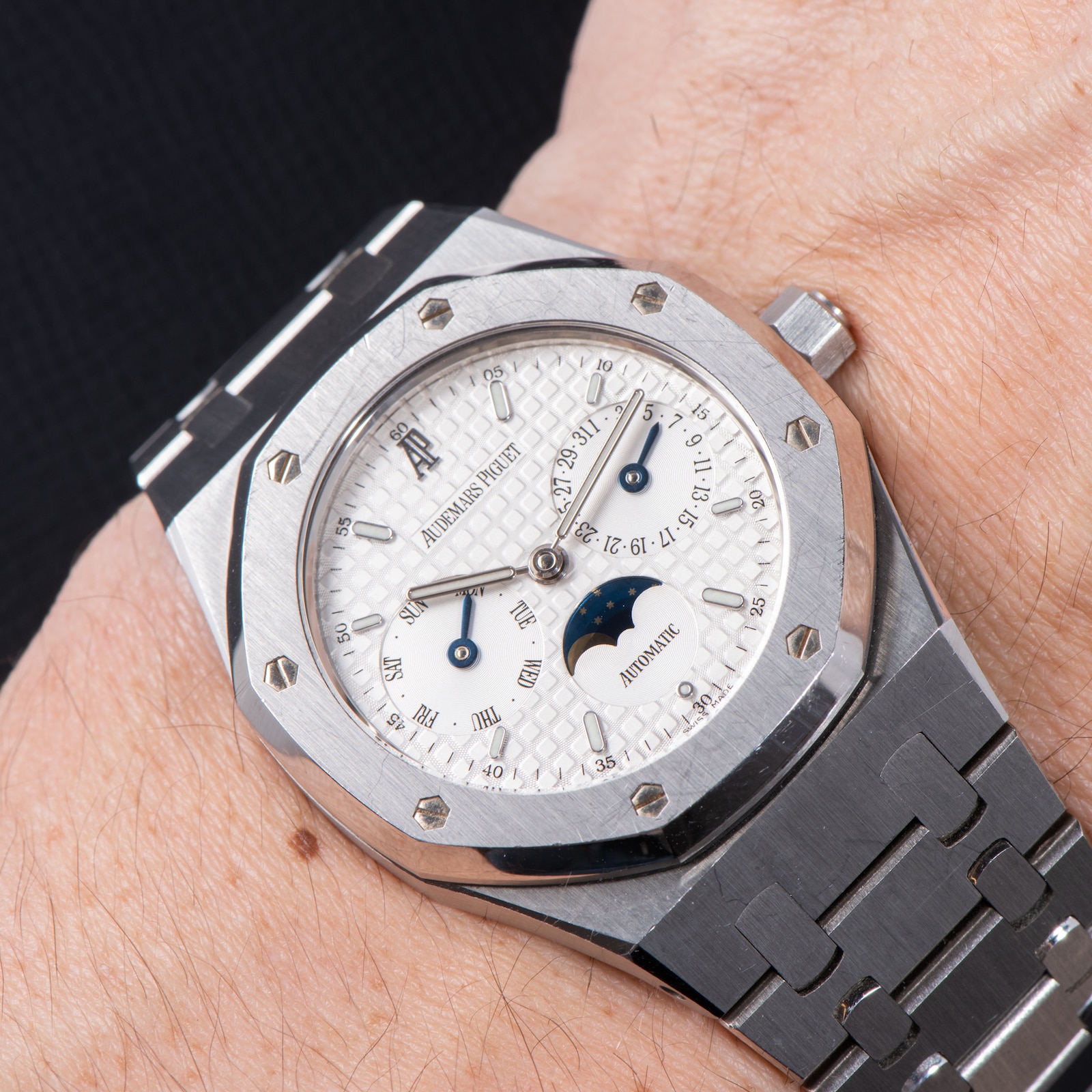 Pre-Owned Audemars Piguet Royal Oak Day-Date Moonphase