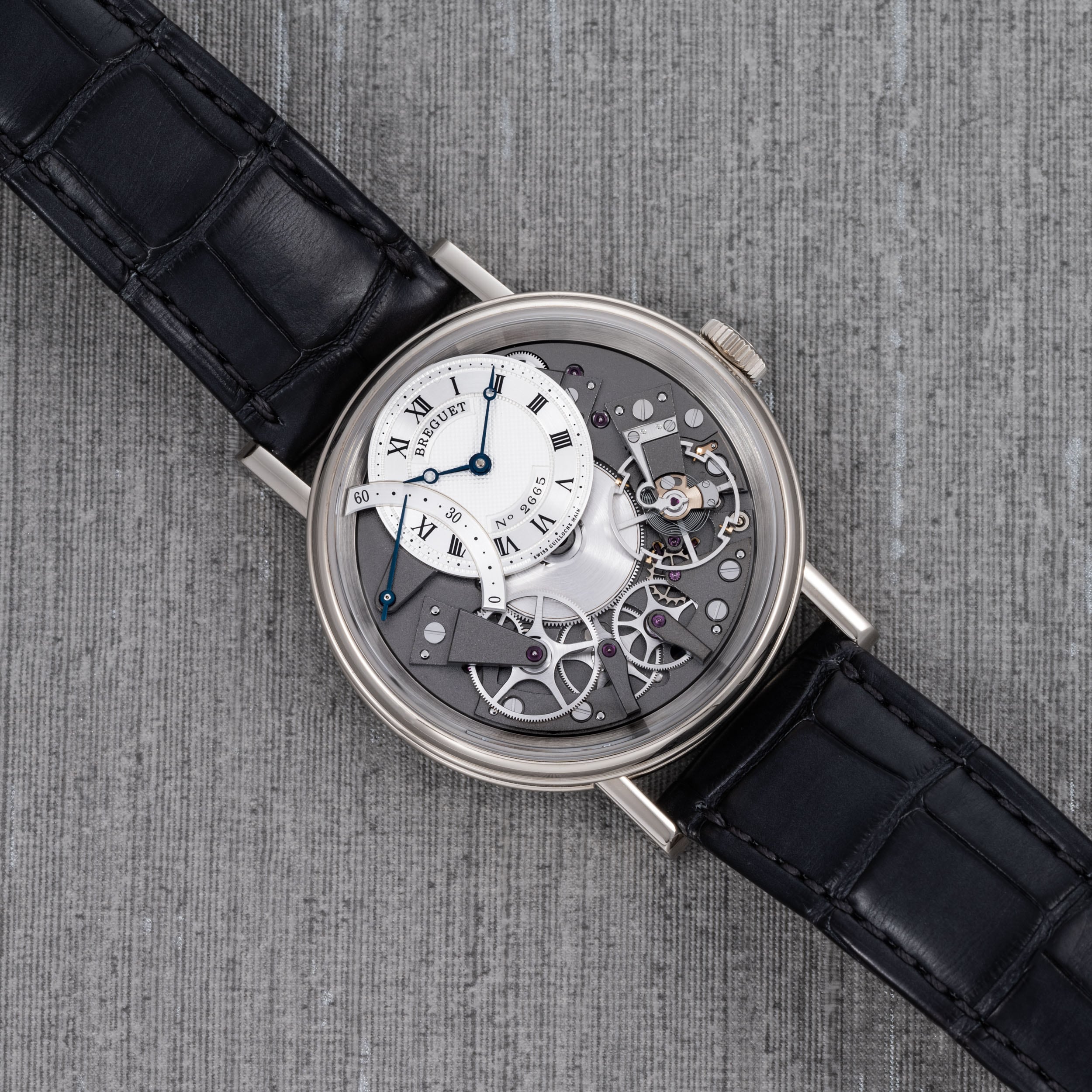 Breguet second outlet hand