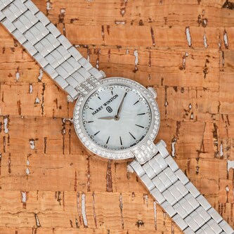 Pre-Owned Harry Winston Premiere 'Mother Of Pearl'