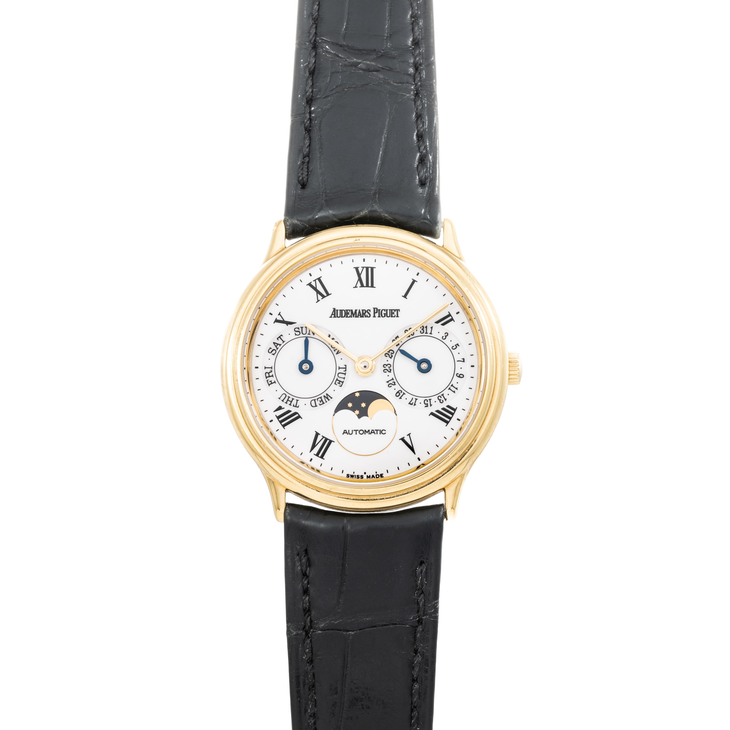 Pre Owned Audemars Piguet Triple Calendar Moonphase 25589BA.PP