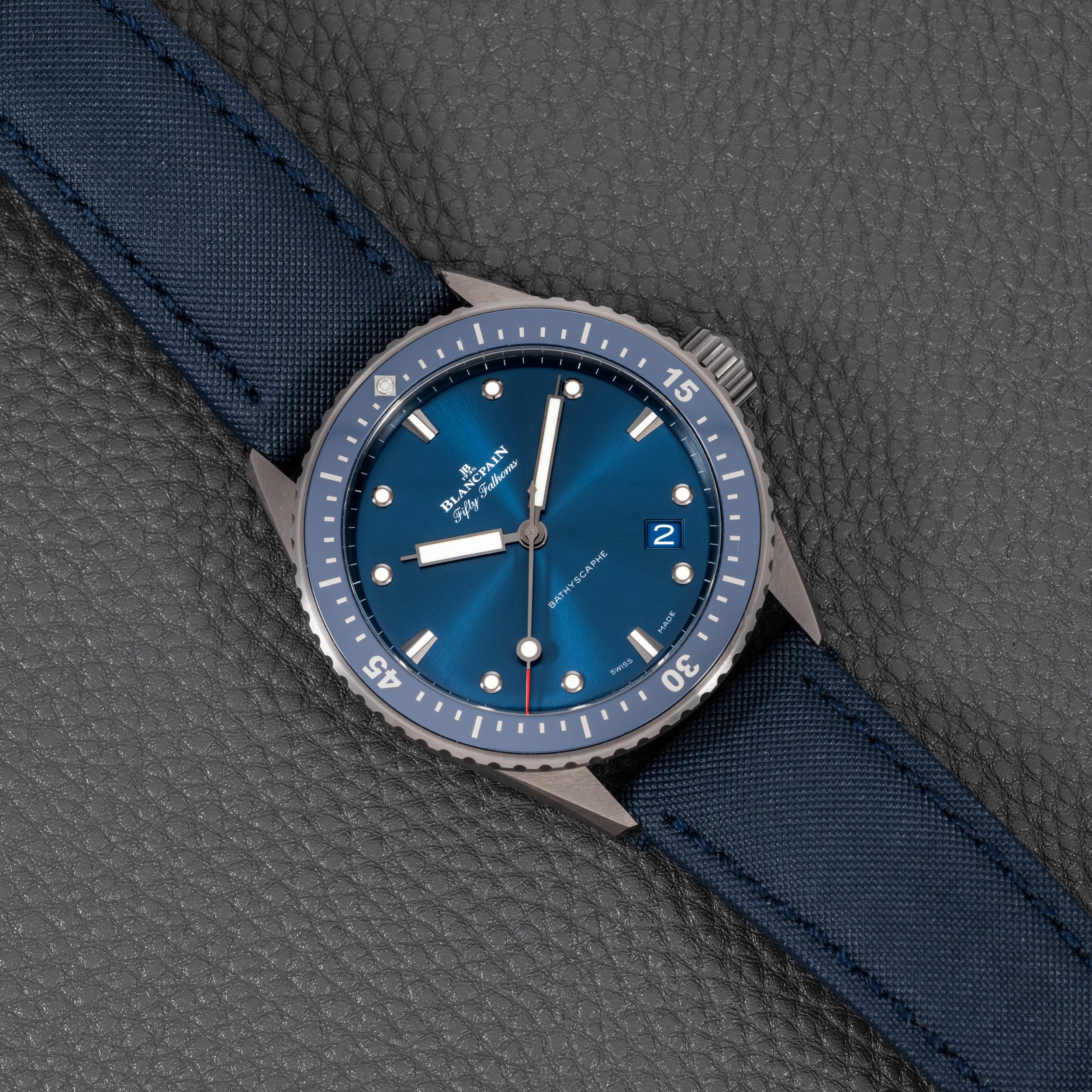 Used blancpain fifty store fathoms