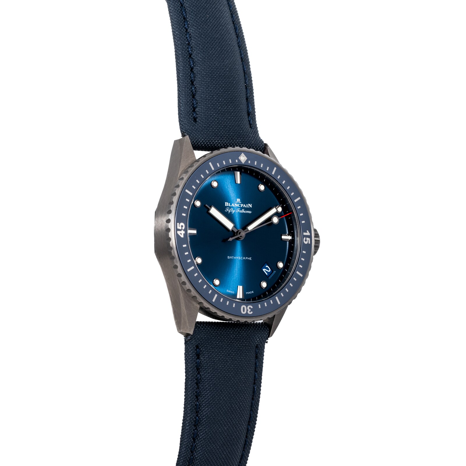 Pre-Owned Blancpain Fifty Fathoms Bathyscaphe