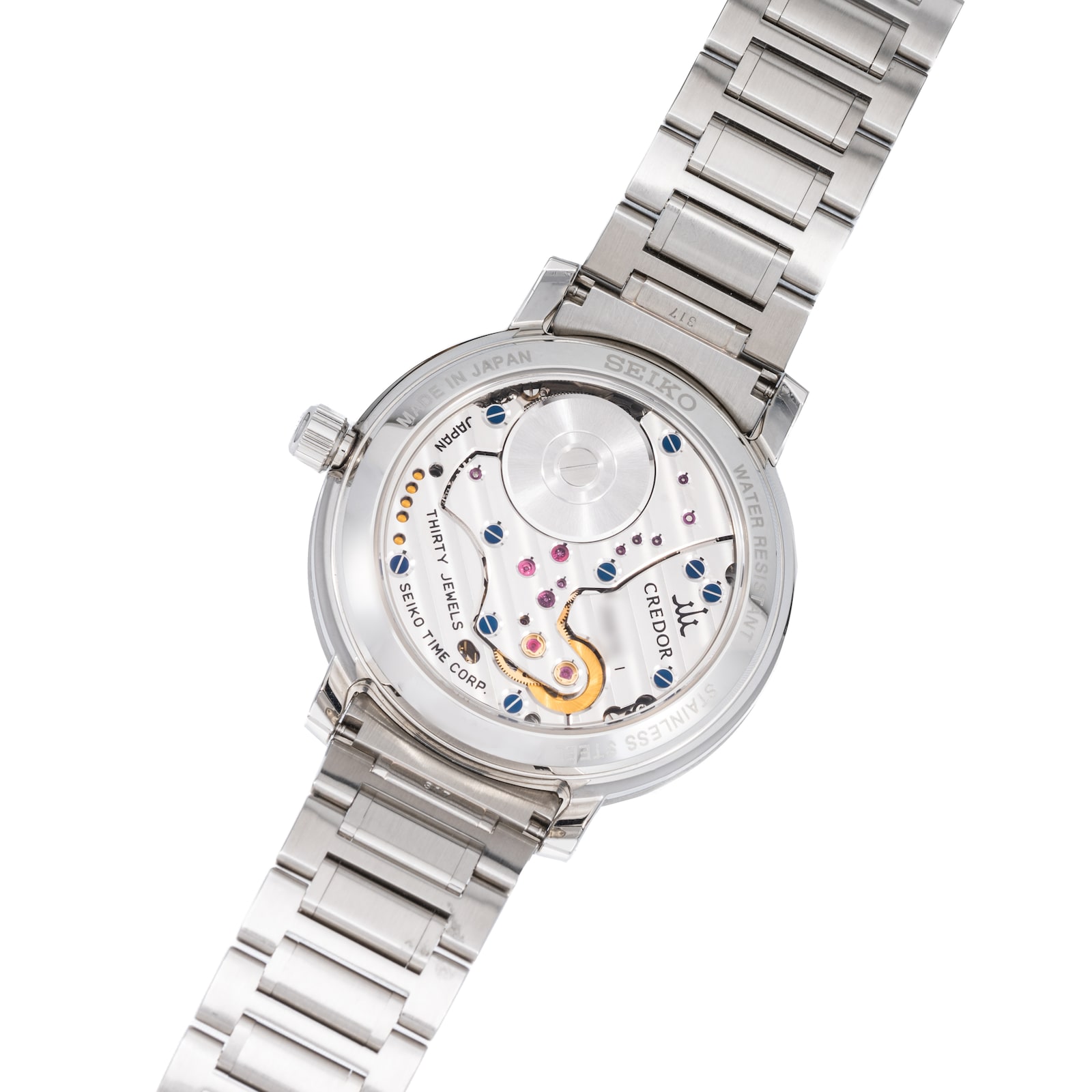 Pre-Owned Credor Spring Drive 'Big Date'