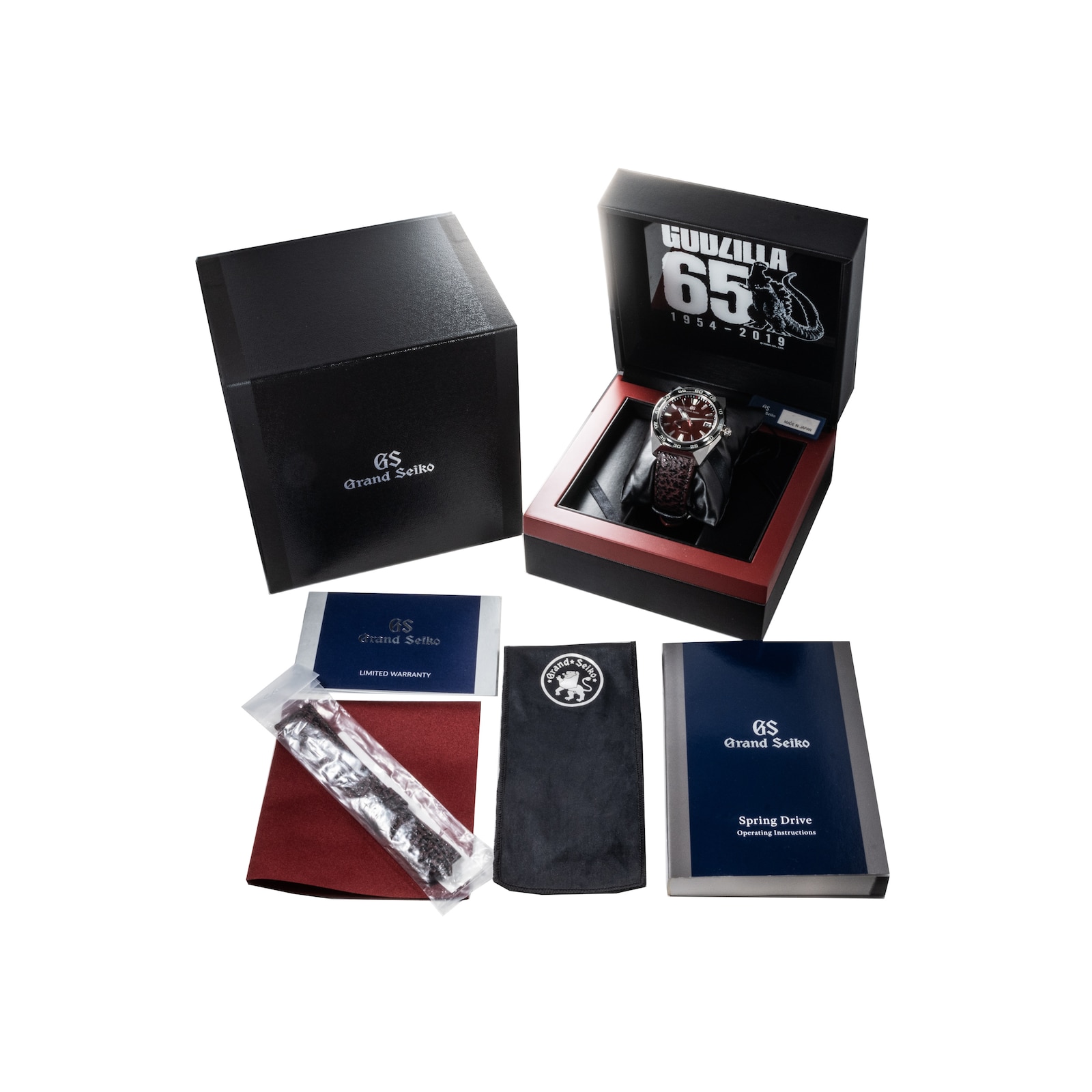 Pre-Owned Grand Seiko Spring Drive 'Godzilla' 65th Anniversary Edition