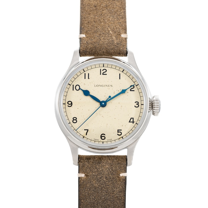 Pre-Owned Longines Heritage Millitary